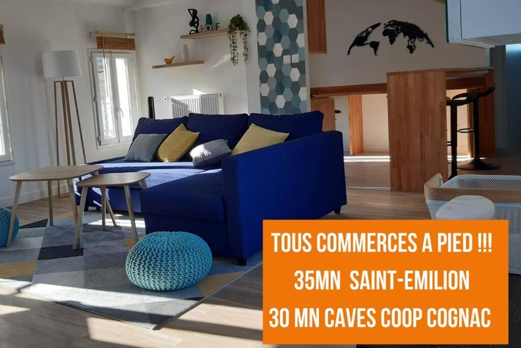 Superbe Zen Scandi Au Centre - Amazon Prime - Proche Coutras Chamadelle St Emilion - Linge Et Parking Inclus